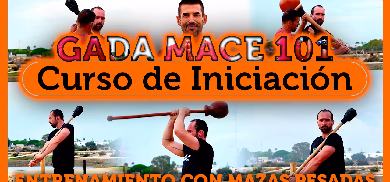 GADA 101. Iníciate en el manejo de Mazas pesadas y desarrolla fuerza y control