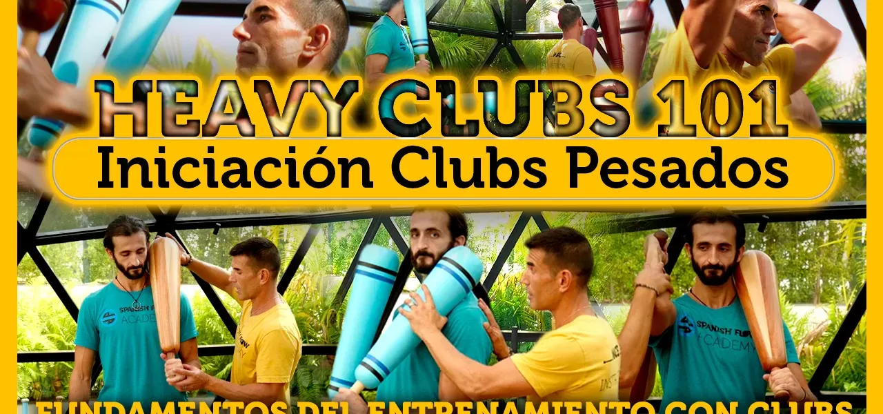 Iniciate en el manejo de Clubs Pesados y transfiere lo aprendido a Clubbells, Persian Meels y otros implementos