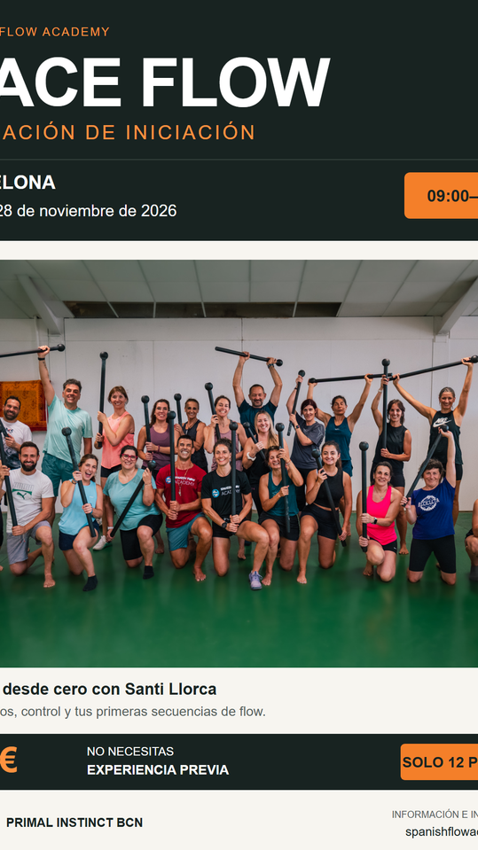 Workshop Iniciación al Mace Flow 