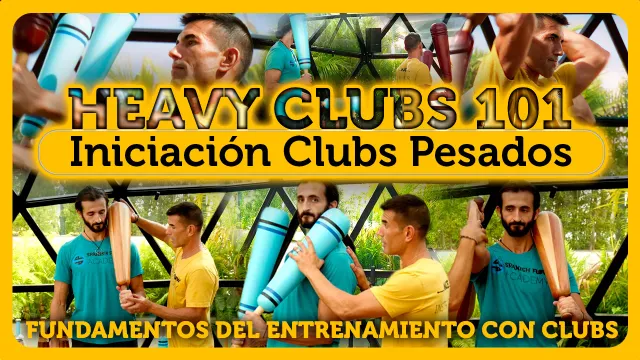 Iniciate en el manejo de Clubs Pesados y transfiere lo aprendido a Clubbells, Persian Meels y otros implementos
