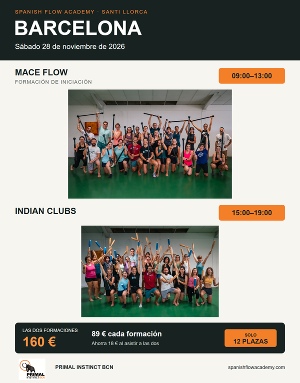 Mace Flow + Indian Clubs 